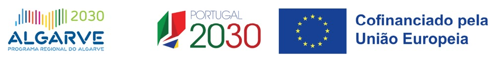 Algarve 2030 — Programa Regional do Algarve · Portugal 2030 · Cofinanciado pela União Europeia